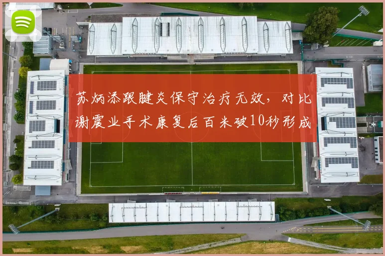 苏炳添跟腱炎保守治疗无效，对比谢震业手术康复后百米破10秒形成对比